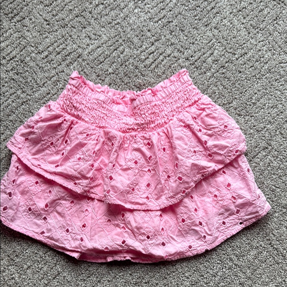 Pink Layered Skirt